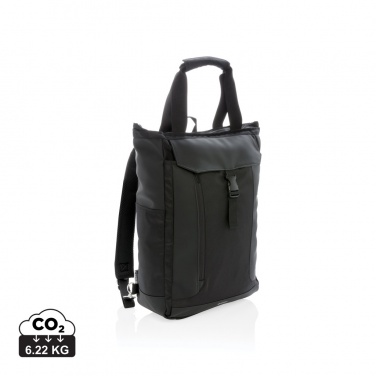Logo trade advertising product photo of: Swiss Peak RFID 15" laptop totepack PVC free