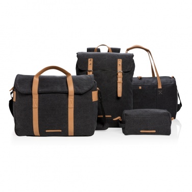 Logo trade advertising products picture of: Canvas travel/weekend bag PVC free
