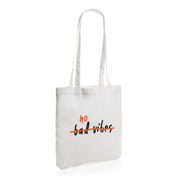 Logo trade promotional gifts picture of: Impact AWARE™ recycled cotton tote 330 gsm