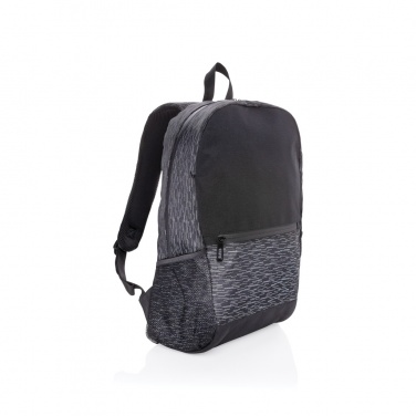 Logotrade promotional gift picture of: AWARE™ RPET Reflective laptop backpack