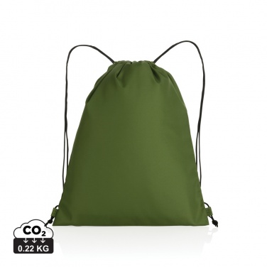 Logotrade promotional item picture of: Impact AWARE™ RPET 190T drawstring bag