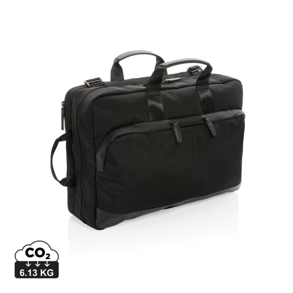 Logotrade promotional item image of: Swiss Peak Aware™ executive 2-in-1 laptop backpack