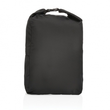 Logotrade promotional items photo of: Impact AWARE™ RPET lightweight rolltop backpack