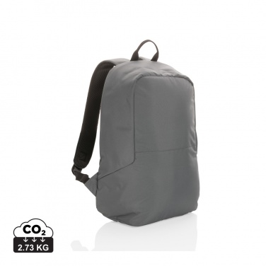 Logo trade corporate gifts picture of: Impact AWARE™ RPET anti-theft backpack