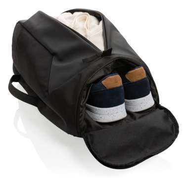 Logo trade promotional gifts image of: Swiss Peak AWARE™ RPET 15.6 inch work/gym backpack