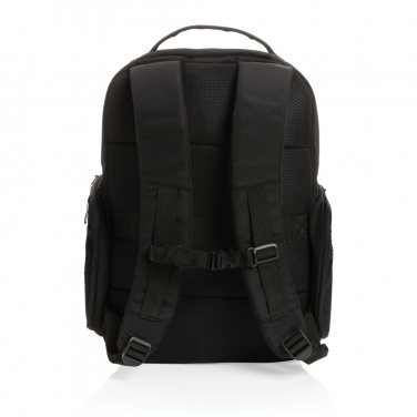 Logotrade promotional product picture of: Swiss Peak AWARE™ RPET 15.6 inch commuter backpack