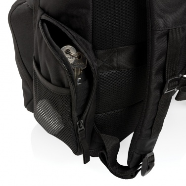 Logotrade promotional item picture of: Swiss Peak AWARE™ RPET 15.6 inch commuter backpack