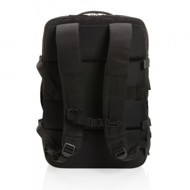 Logo trade promotional items picture of: Swiss Peak AWARE™ RPET 15.6' expandable weekend backpack