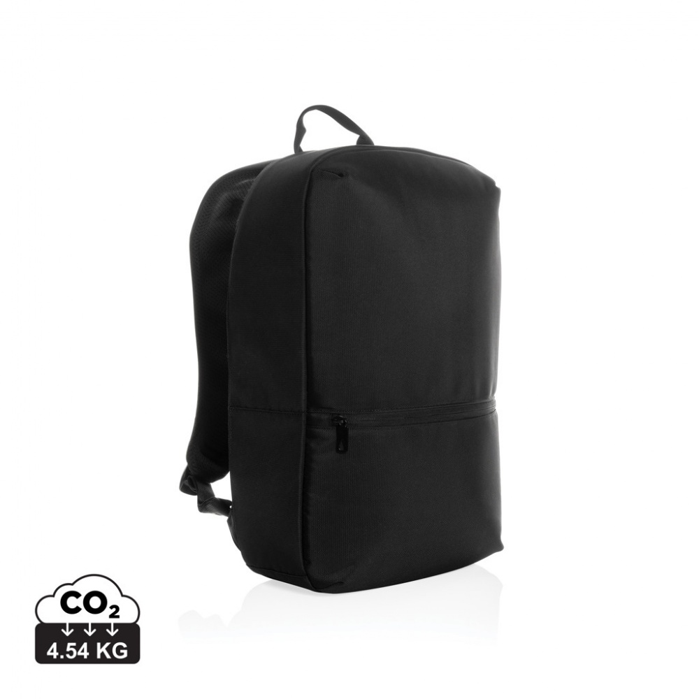 Logotrade promotional giveaway picture of: Impact AWARE™ 1200D Minimalist 15.6 inch laptop backpack