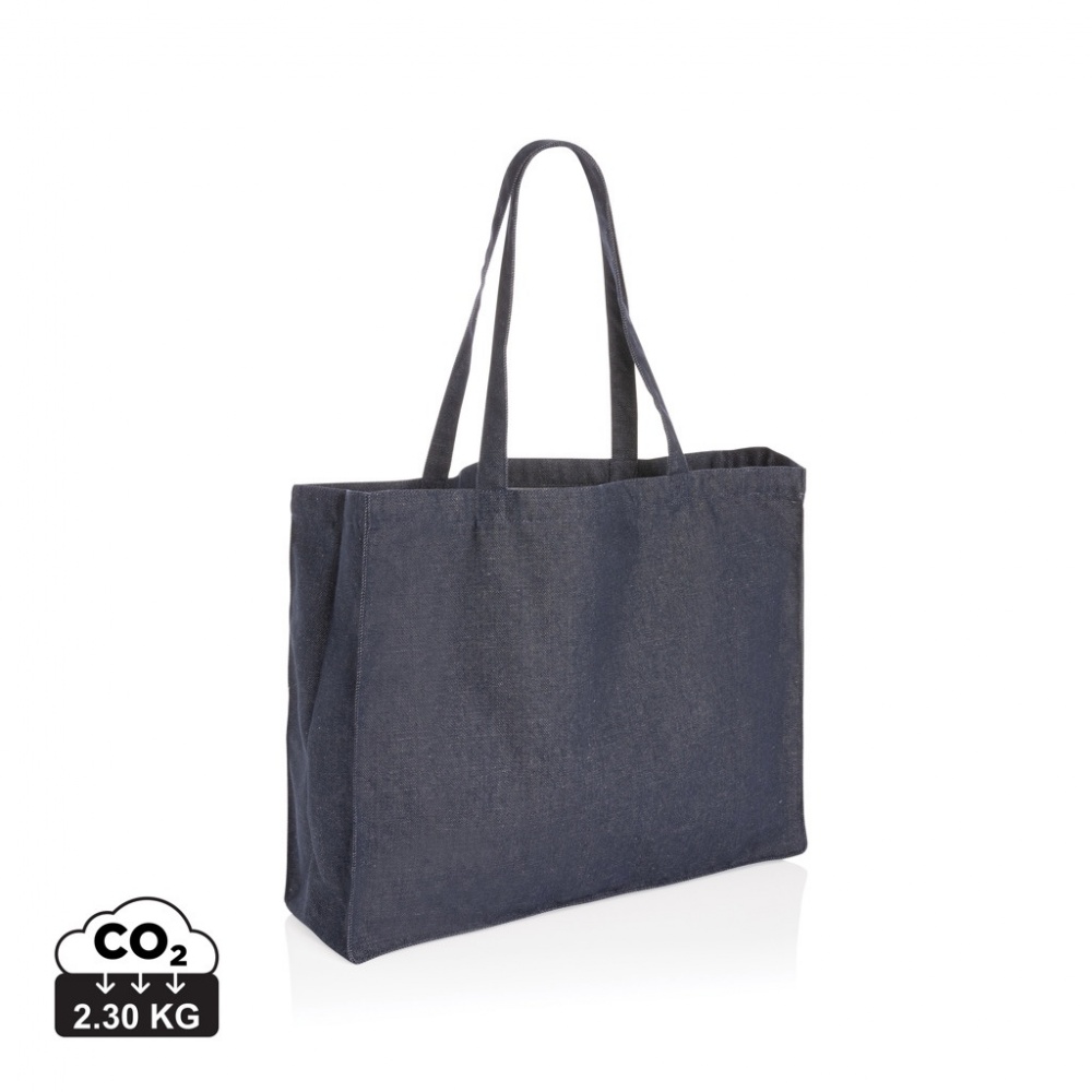 Logotrade promotional products photo of: Impact AWARE™ recycled denim shopper