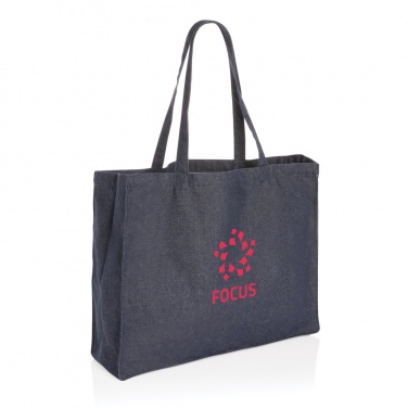 Logo trade promotional item photo of: Impact AWARE™ recycled denim shopper