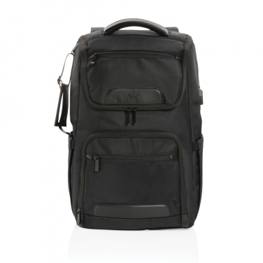 Logotrade promotional gift picture of: Swiss Peak AWARE™ RPET Voyager 15.6" laptop backpack