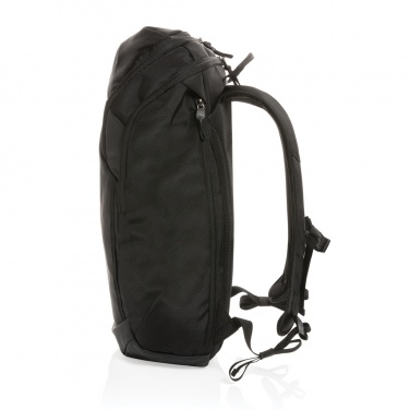 Logo trade corporate gifts picture of: Swiss Peak AWARE™ RPET 15.6 inch business backpack