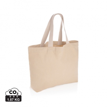 Logo trade promotional giveaway photo of: Impact Aware™ 240 gsm rcanvas large tote undyed