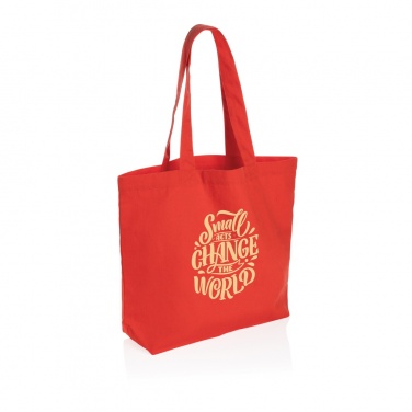 Logotrade advertising product picture of: Impact Aware™ 240 gsm rcanvas shopper w/pocket