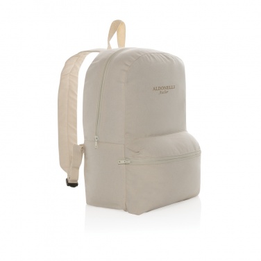 Logotrade corporate gift picture of: Impact Aware™ 285 gsm rcanvas backpack undyed
