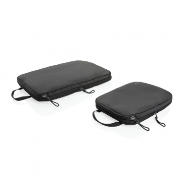 Logo trade promotional merchandise picture of: Swiss Peak Ridge AWARE™ RPET compression travel cubes 2pc