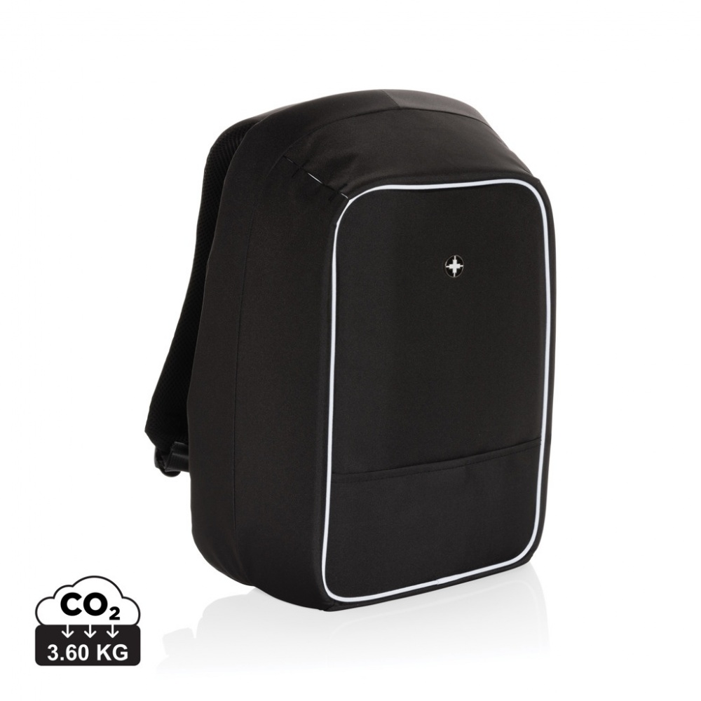 Logotrade business gifts photo of: Swiss Peak AWARE™ anti-theft 15.6" laptop backpack
