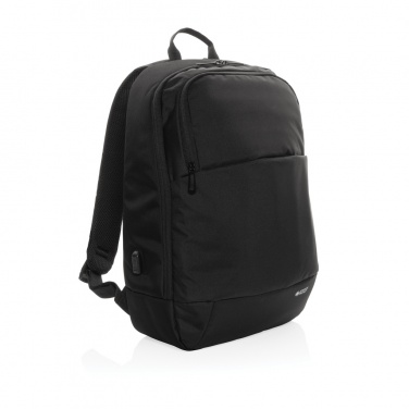 Logo trade advertising products picture of: Swiss Peak AWARE™ modern 15.6" laptop backpack