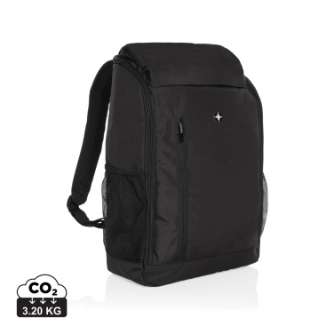 Logo trade promotional product photo of: Swiss Peak AWARE™ easy access 15.6'' laptop backpack