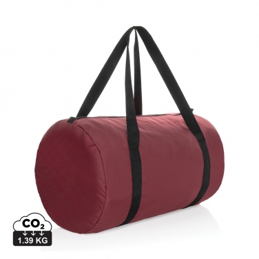 Logo trade promotional gift photo of: Dillon AWARE™ RPET foldable sports bag