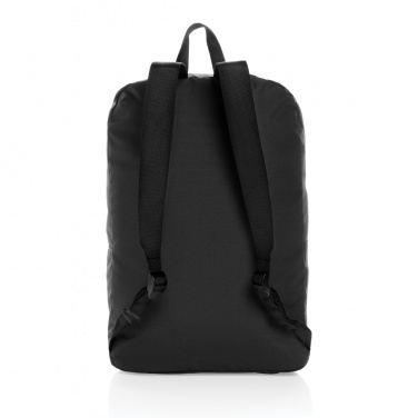 Logo trade business gifts image of: Dillon AWARE™ RPET foldable classic backpack