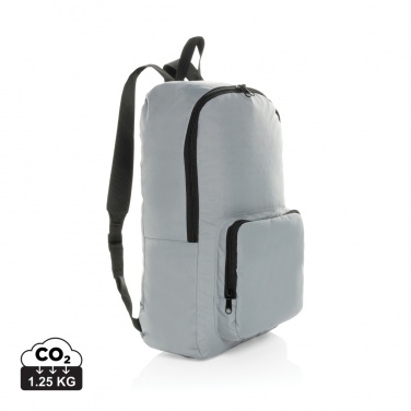 Logo trade advertising products picture of: Dillon AWARE™ RPET foldable classic backpack
