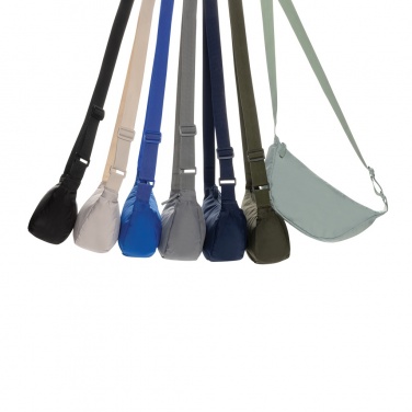 Logo trade advertising products picture of: Crescent AWARE™ RPET half moon sling bag