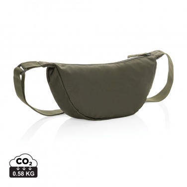 Logo trade promotional products picture of: Crescent AWARE™ RPET half moon sling bag