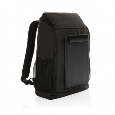 Logotrade corporate gifts photo of: Pedro AWARE™ RPET deluxe backpack with 5W solar panel