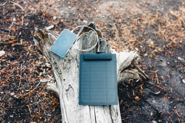 Logo trade promotional product photo of: Pedro AWARE™ RPET deluxe backpack with 5W solar panel