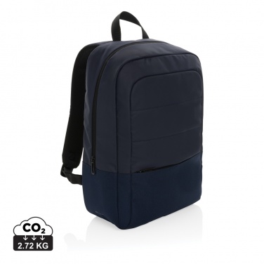 Logotrade advertising products photo of: Armond AWARE™ RPET 15.6 inch standard laptop backpack