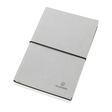 Logotrade promotional merchandise photo of: A5 recycled leather notebook