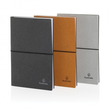 Logotrade promotional gifts photo of: A5 recycled leather notebook