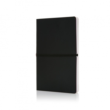 Logotrade corporate gift picture of: Deluxe softcover A5 notebook
