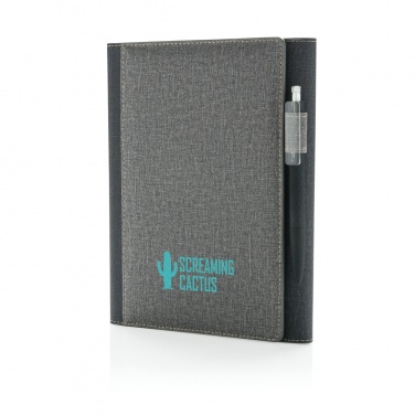 Logotrade promotional merchandise photo of: A5 Deluxe design notebook cover