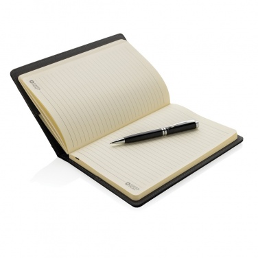 Logotrade promotional gifts photo of: Refillable notebook and pen set