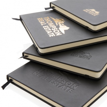 Logotrade promotional products photo of: Deluxe hardcover PU A5 notebook