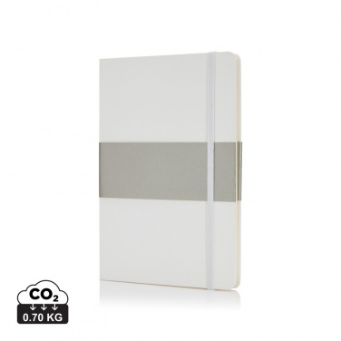 Logotrade promotional products photo of: Deluxe hardcover A5 notebook