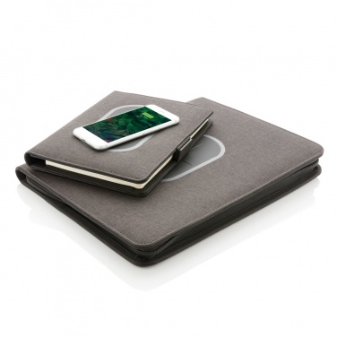 Logotrade promotional giveaway image of: Air 5W wireless charging notebook cover A5