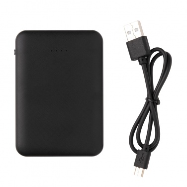 Logo trade promotional gifts picture of: Fiko 5W wireless charging portfolio A4 with powerbank