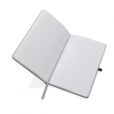 Logotrade promotional merchandise photo of: Recycled leather hardcover notebook A5