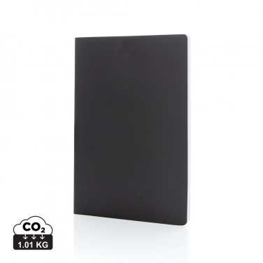 Logo trade advertising products image of: Impact softcover stone paper notebook A5