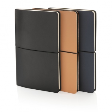 Logo trade advertising product photo of: Modern deluxe softcover A5 notebook