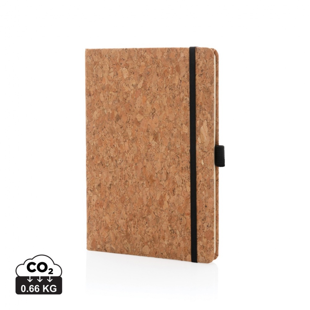 Logotrade business gifts photo of: Cork hardcover notebook A5