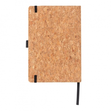 Logo trade corporate gifts picture of: Cork hardcover notebook A5