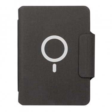 Logotrade corporate gift picture of: Artic Magnetic 10W wireless charging A5 notebook