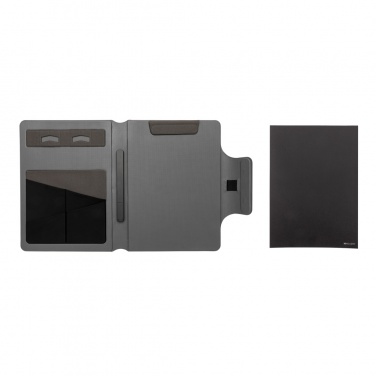 Logo trade corporate gifts image of: Artic Magnetic 10W wireless charging A4 portfolio