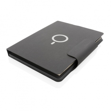 Logotrade corporate gifts photo of: Artic Magnetic 10W wireless charging A4 portfolio