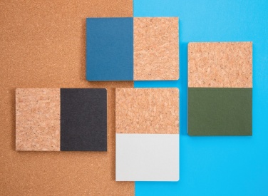 Logotrade promotional giveaway picture of: A5 cork & kraft notebook